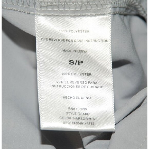 Habit Mens Gray Button Up Fishing Shirt Size M Solar Factor Short Sleeve - Picture 7 of 8